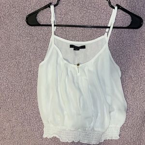 White crop top